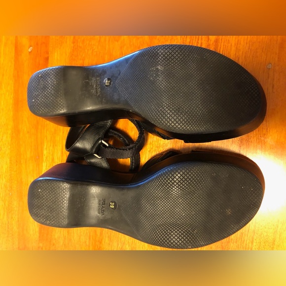Prada Criss Cross Sandals Size 39 - Picture 8 of 9